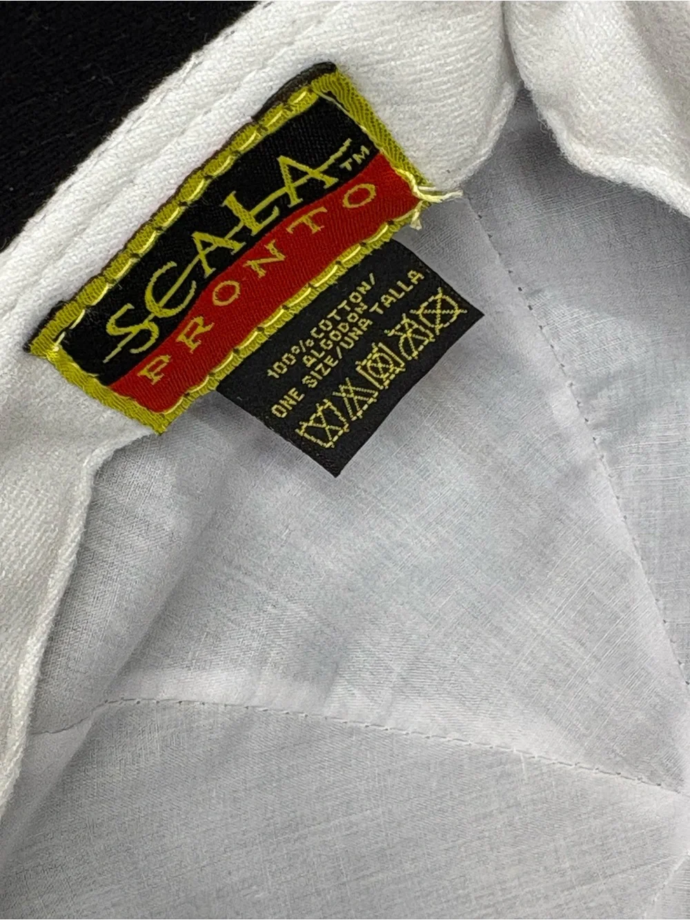 Scala Pronto Women Duck Bill Face Saver Cotton Hats Black Khaki Lot Of 2 O/S